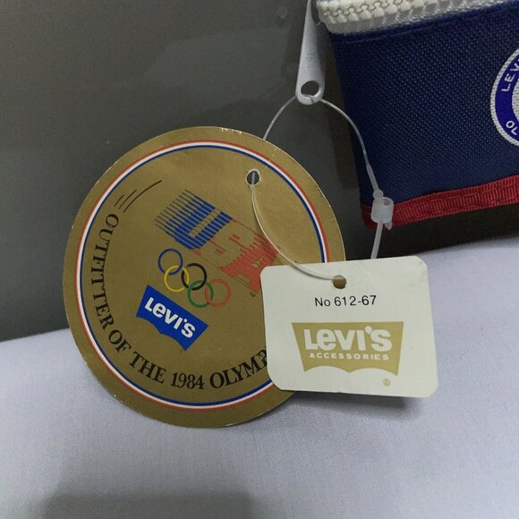 Levi’s Strauss x 1984 Olympics Vintage Wristlet Armband Wallet Zipper Pouch NWT - Picture 6 of 6